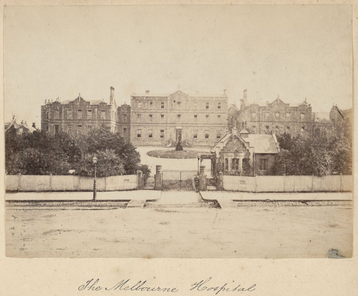 The Melbourne Hospital, Melbourne City (1880–81)