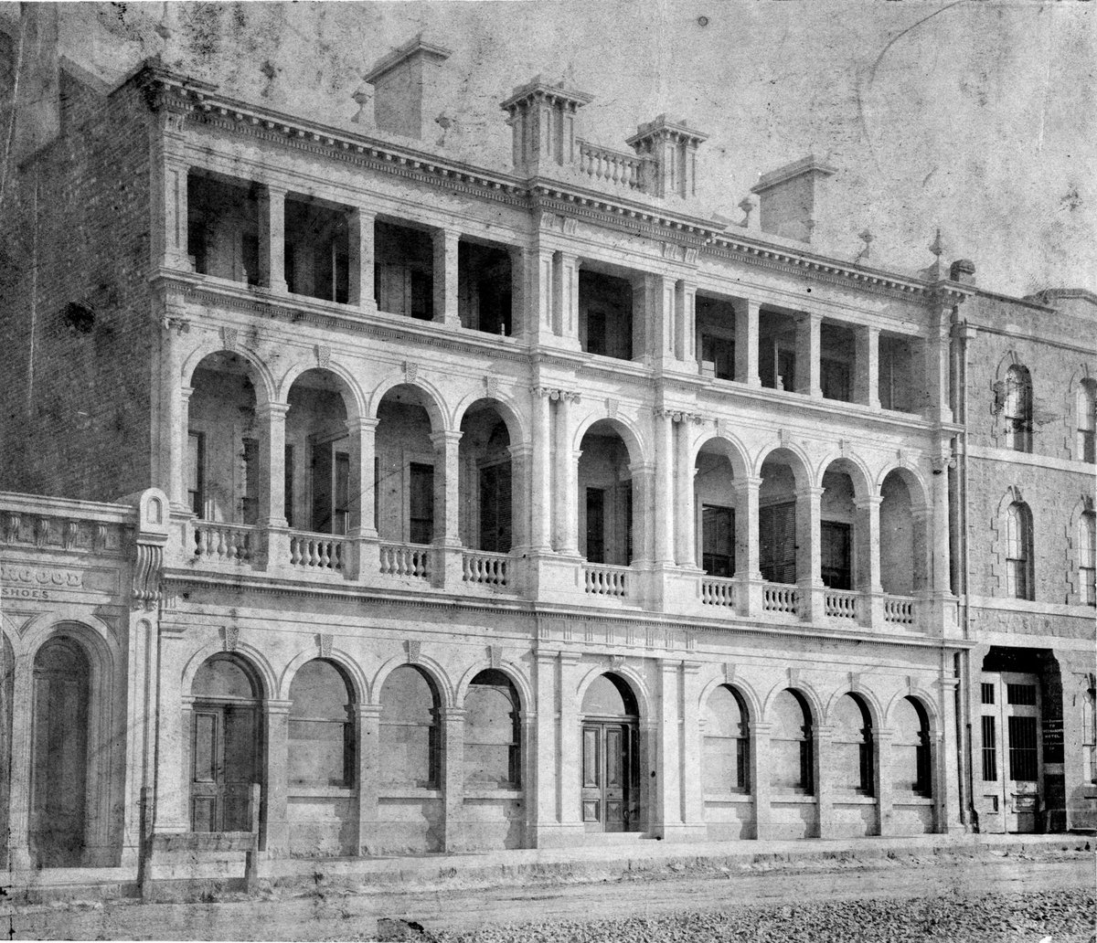 Port Phillip Club Hotel, 33 Flinders street, Melbourne City (1861)