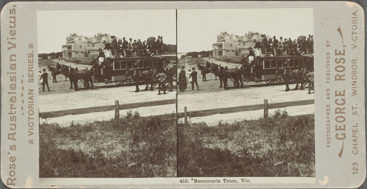 Beaumaris Tram, Vic (1890–1900)