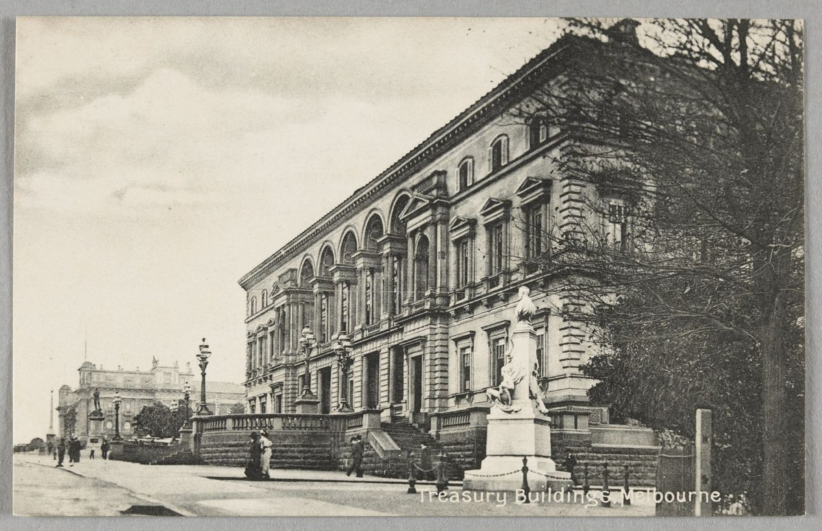 Treasury Buildings, Melbourne, Melbourne City (1900–10)
