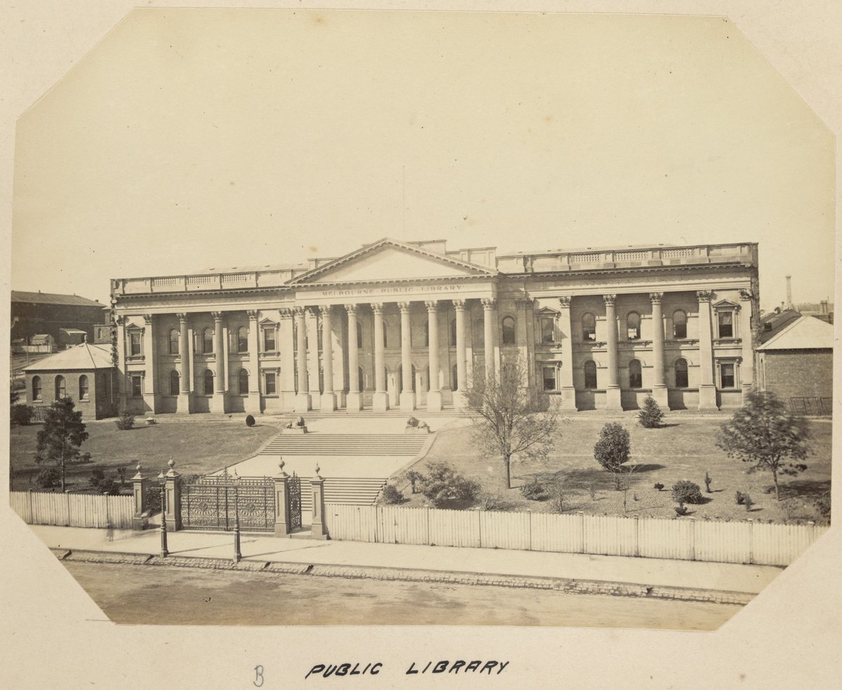 PUBLIC LIBRARY [Melbourne], Melbourne City (1873–82)
