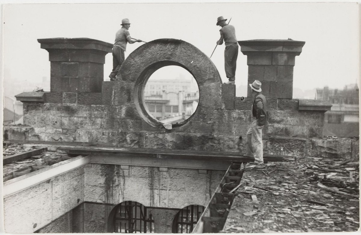 Demolition of the Old Melbourne Gaol, April 19, 1937, Melbourne City