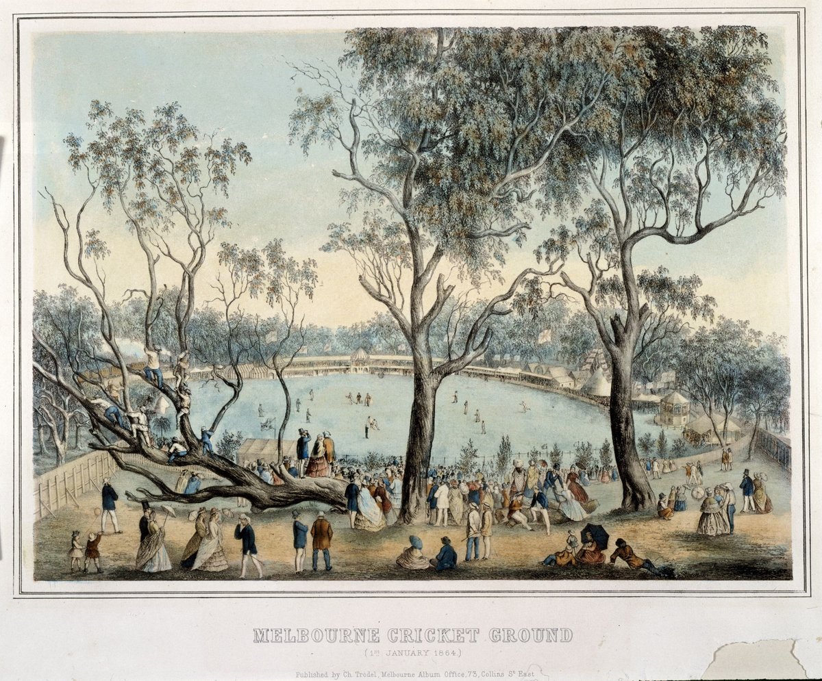 Melbourne Cricket Ground (1st January 1864), East Melbourne
