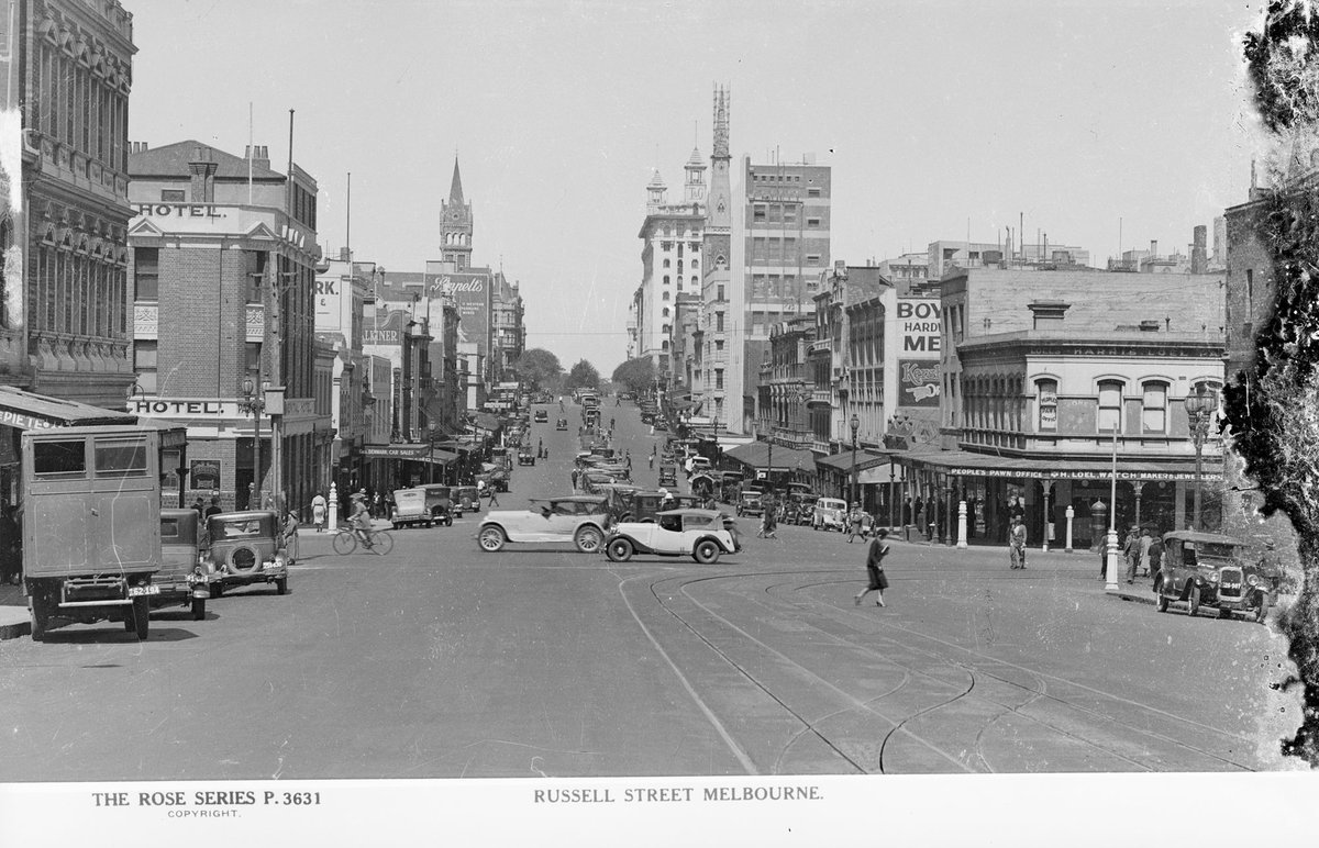 Russell Street, Melbourne, Melbourne City (1940s)