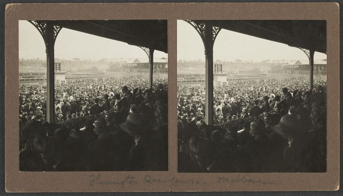 Flemington Racecourse, Melbourne (1925)