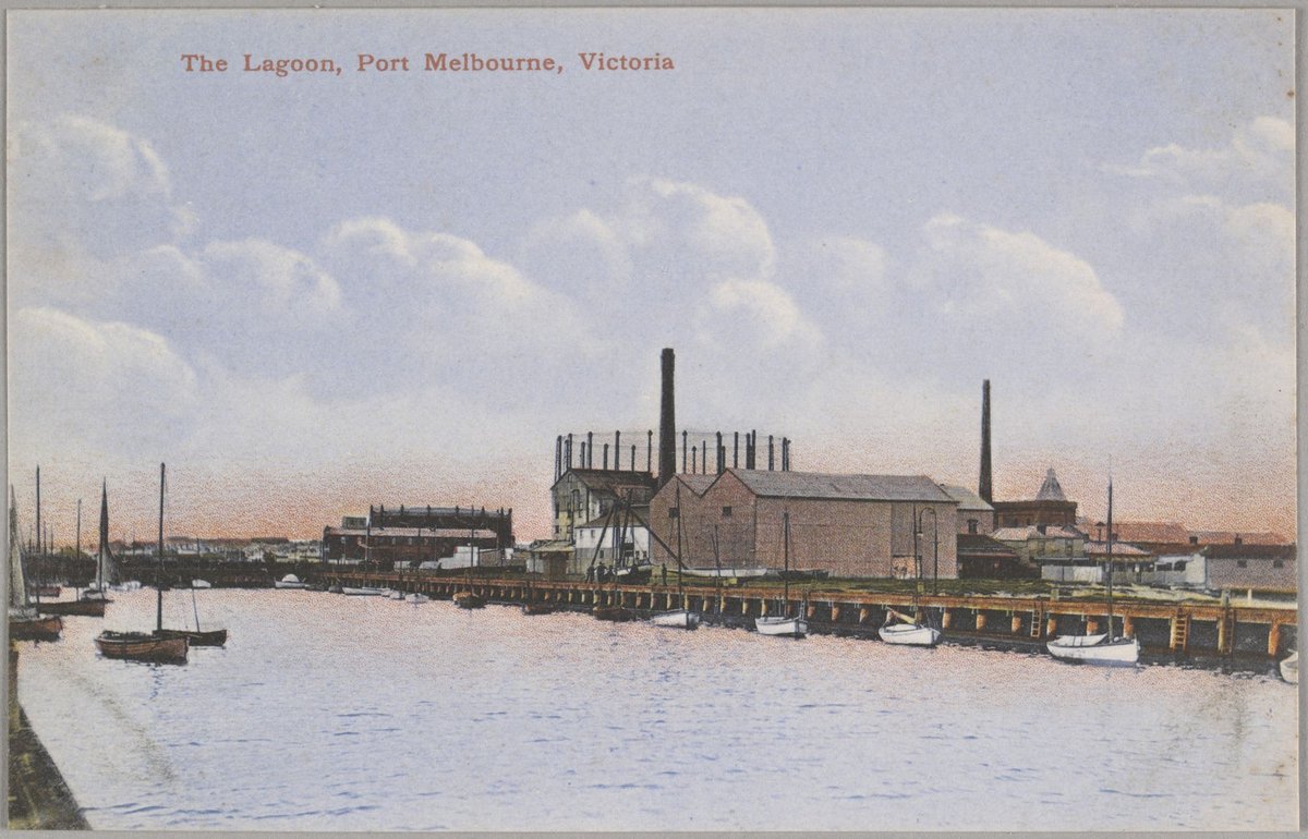 The Lagoon, Port Melbourne, Victoria (1900s)