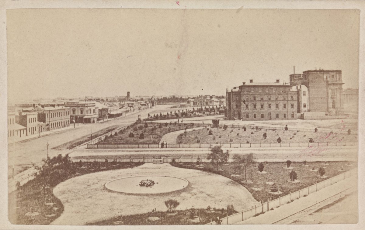 Spring Street, Melbourne, Melbourne City (c. 1869)