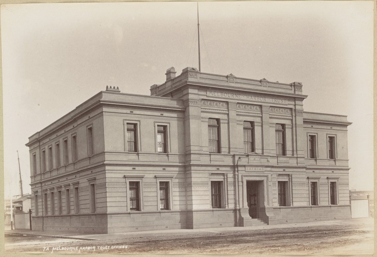 Melbourne Harbour Trust Offices (1892–1900)
