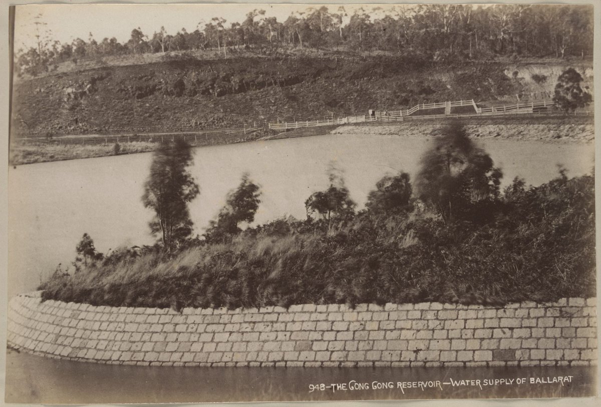 The Gong Gong Reservoir - water supply of Ballarat (1889–91)