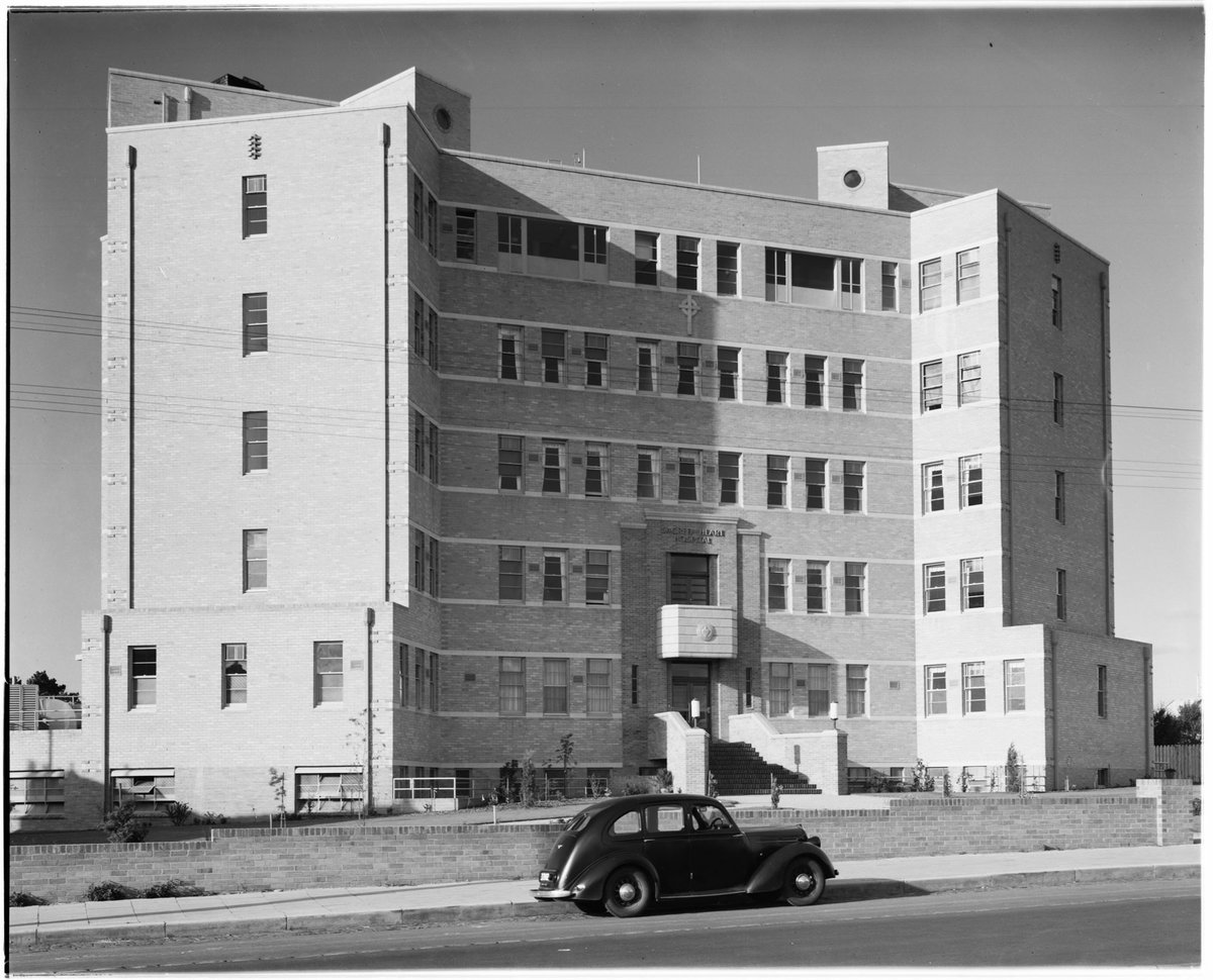 Exterior of Sacred Heart Hospital, 273 Moreland Road, Coburg (c. 1940)