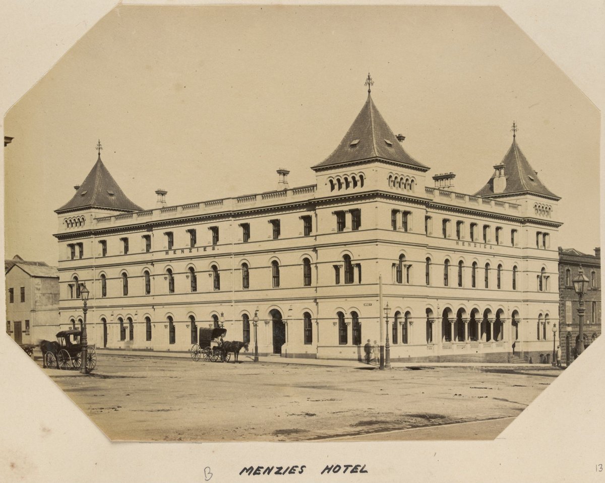 MENZIES HOTEL [Melbourne], Melbourne City (1873–82)