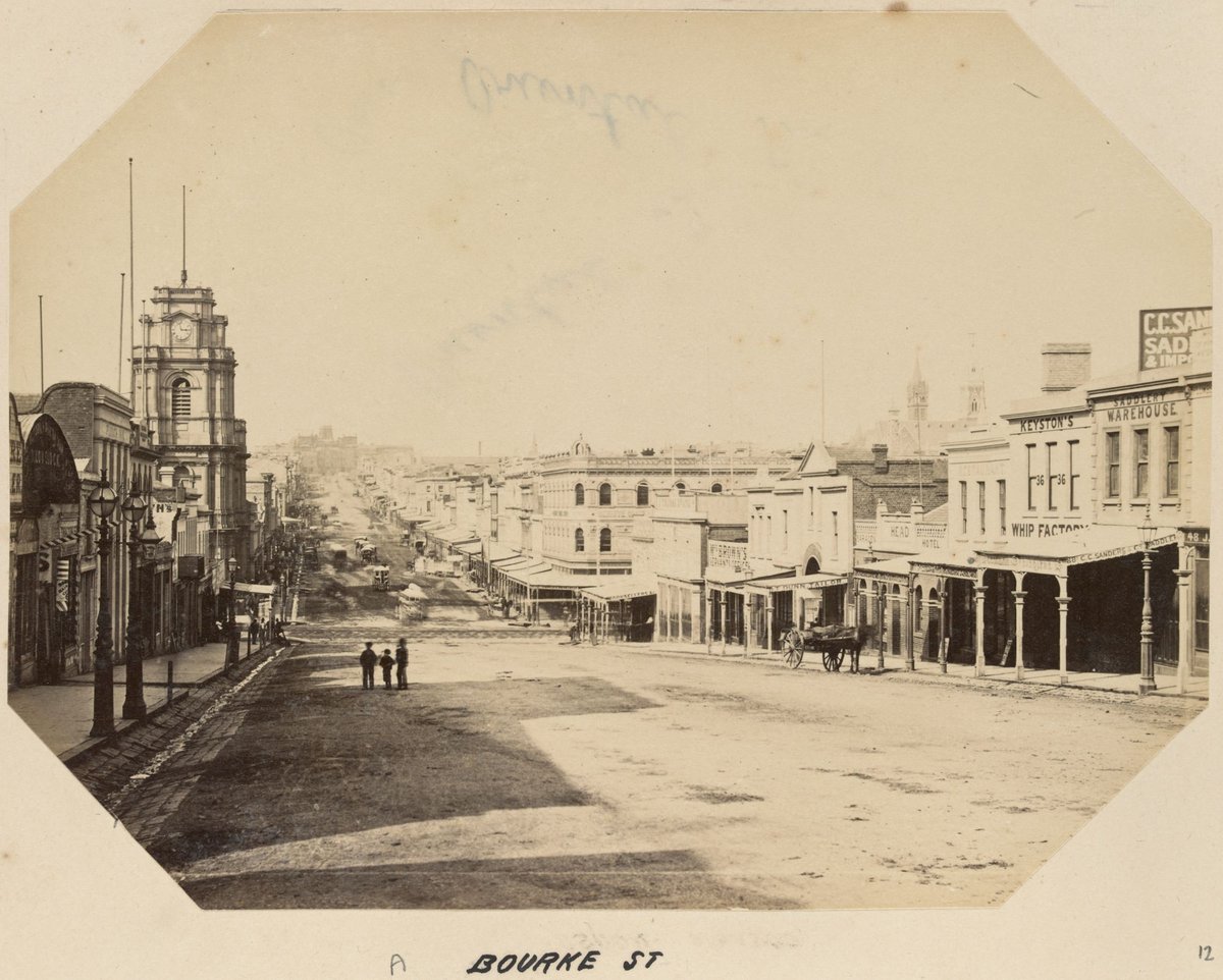 BOURKE ST [Melbourne], Melbourne City (1873–82)