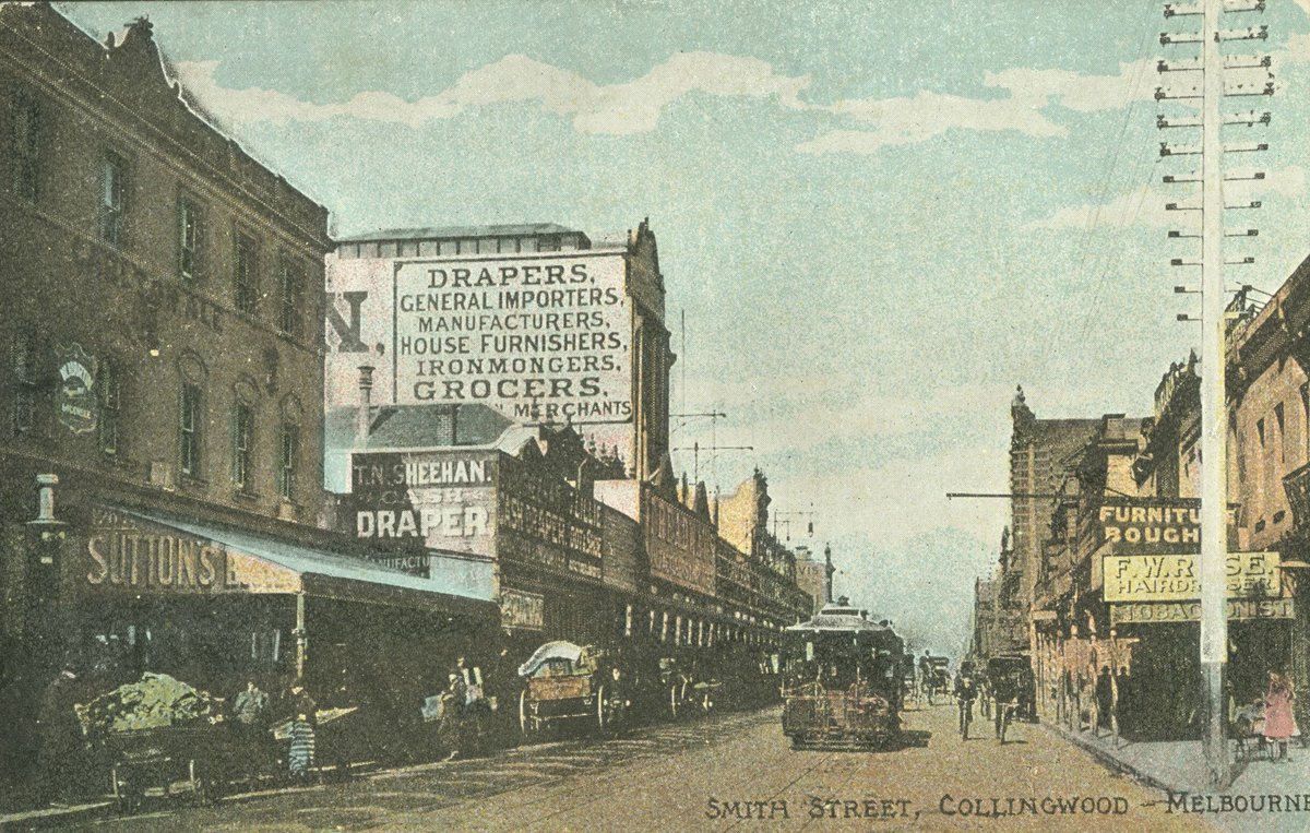 Smith Street, Collingwood Melbourne (1908?)