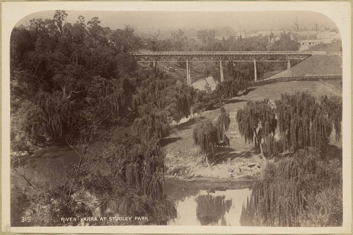 River Yarra at Studley Park, Kew (1892–1900)
