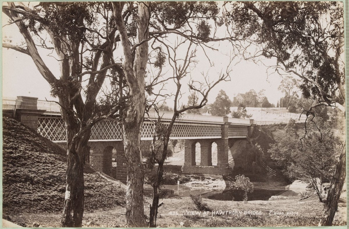 View at Hawthorn Bridge (1892–1900)