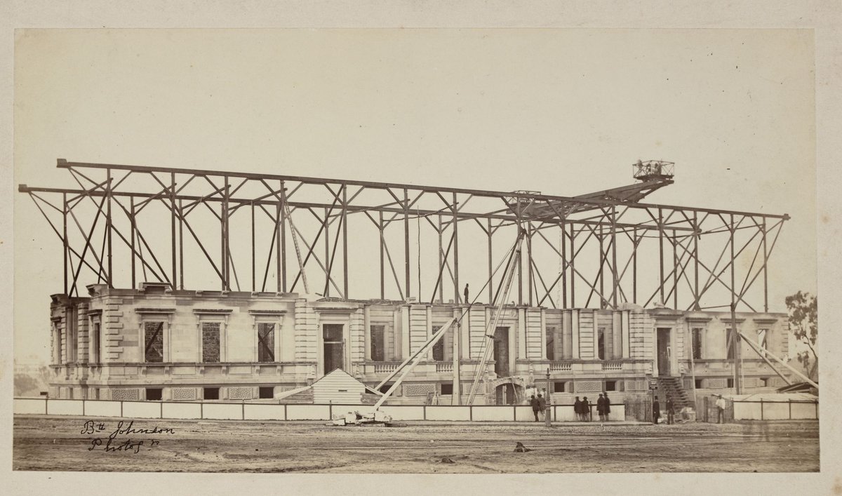 The Treasury Buildings. Melbourne: 1858, Melbourne City