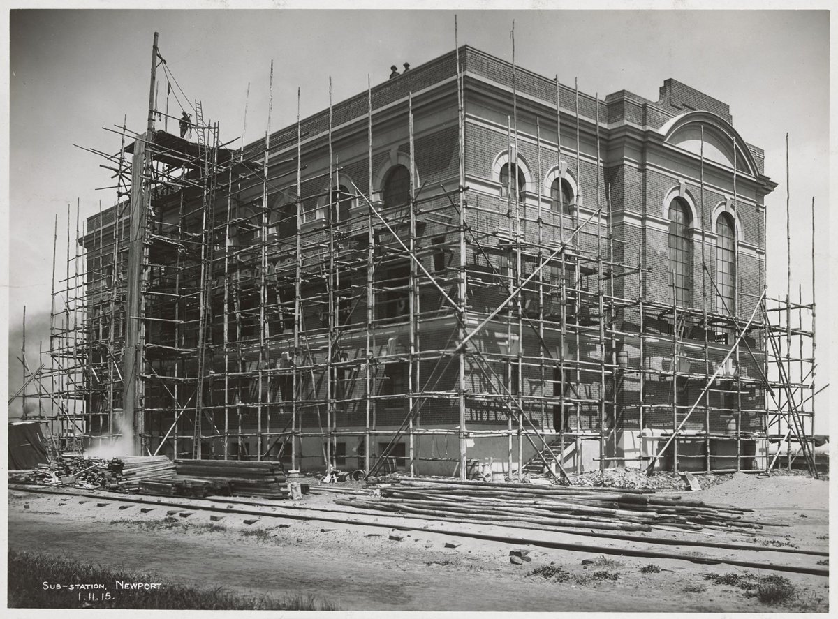 Sub-Station, Newport (1915)