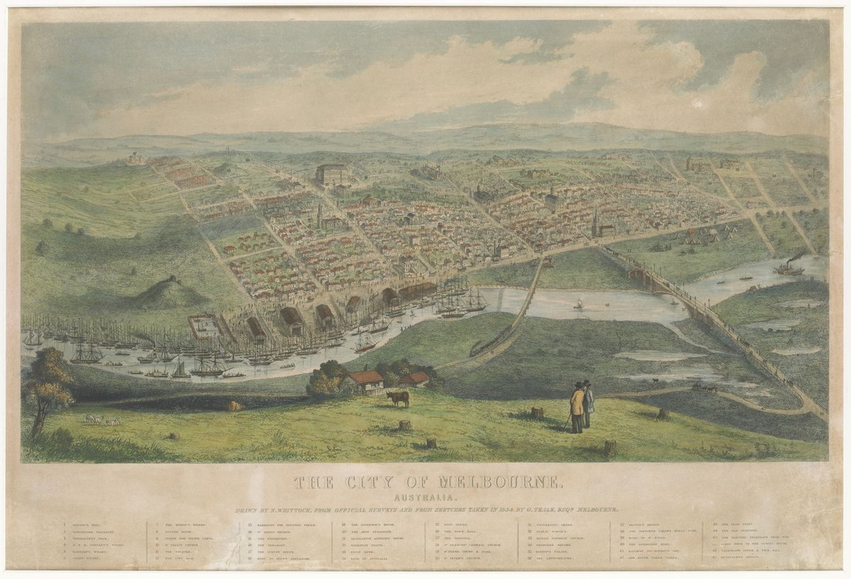 The City of Melbourne, Australia, Cremorne (1855)