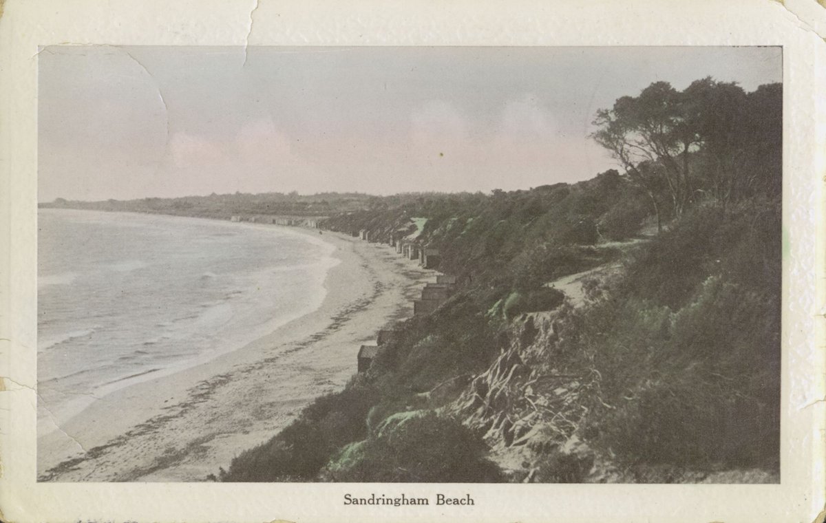 Sandringham Beach (c. 1909)