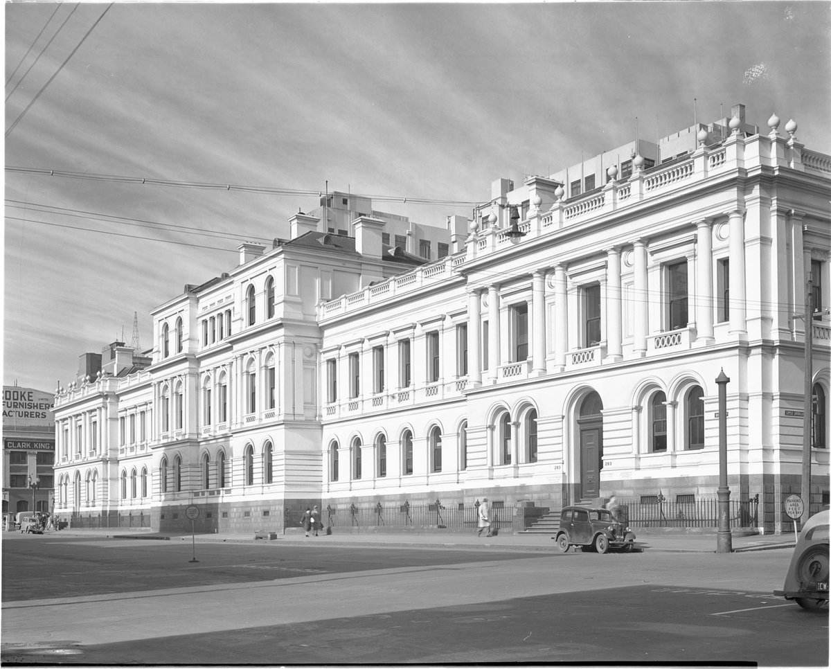 Registrar General's and Titles Office, 283 Queen Street, Melbourne, Melbourne City (c. 1950)