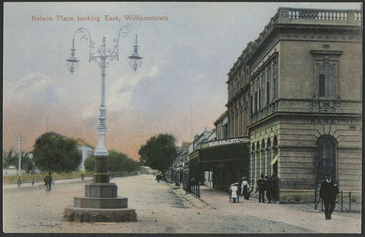 Nelson Place looking East, Williamstown (c. 1908)