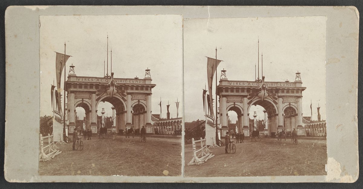 Municipal Arch, Princes Bridge, Melbourne, Melbourne City (1901)