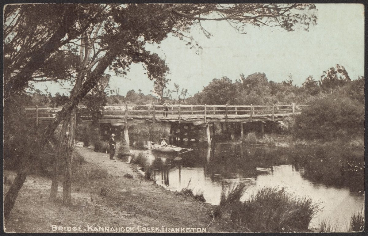 Bridge. Kannanook Creek, Frankston (c. 1905)