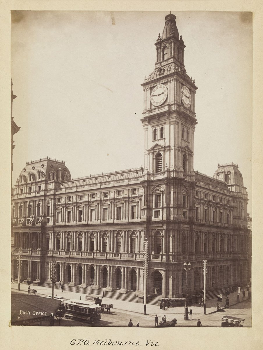G.P.O Melbourne Vic, Melbourne City (1890–1900)