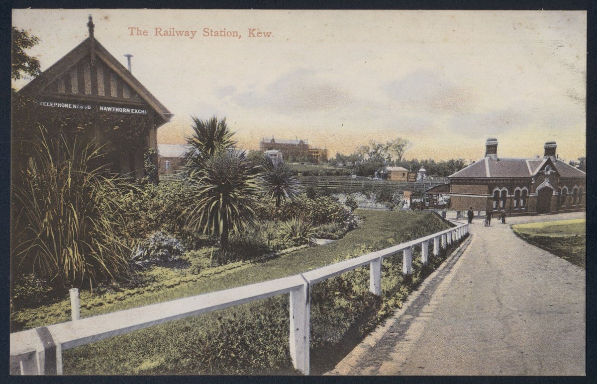 The Railway Station, Kew (1900s)