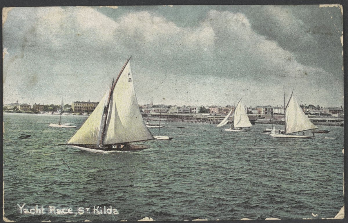 Yacht Race, St. Kilda, St Kilda (c. 1908)