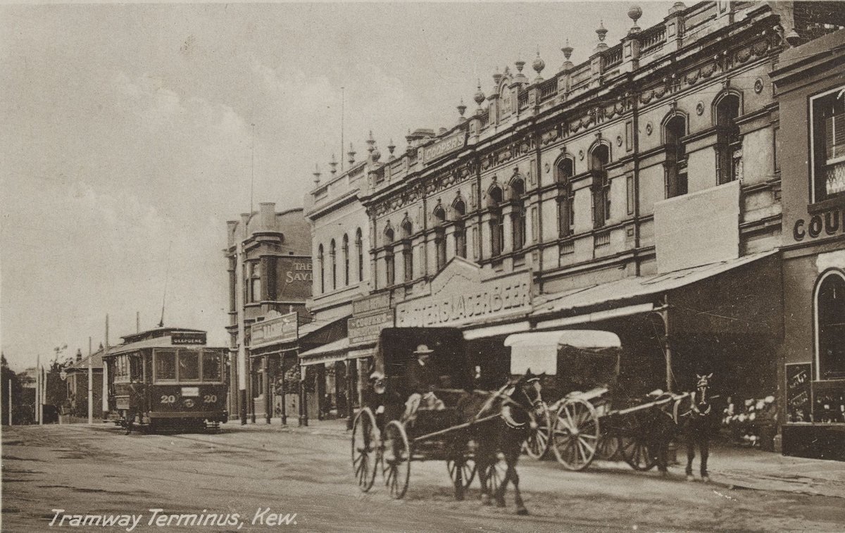 Tramway Terminus, Kew (1890–1910)