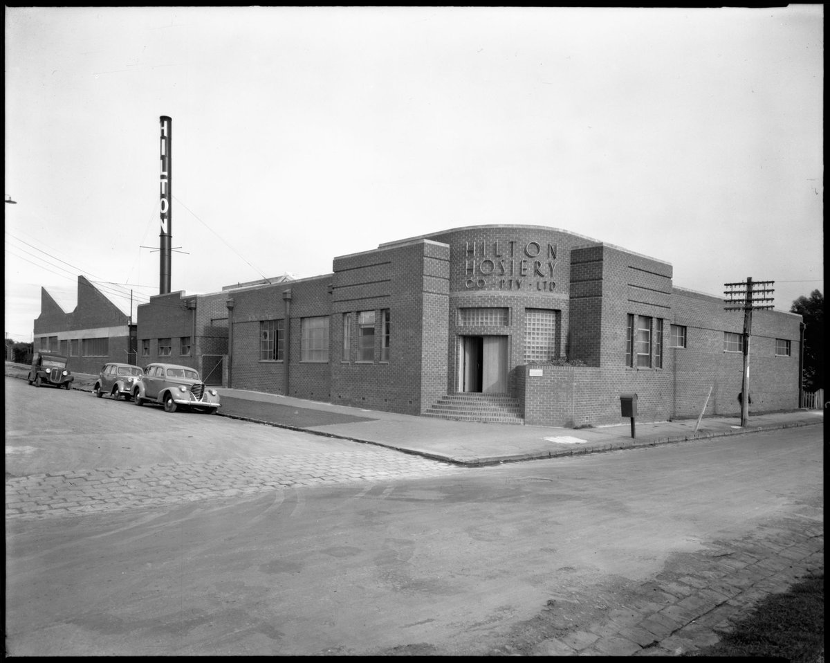 Hilton Hosiery, 291 Albion St., Brunswick (1940s)