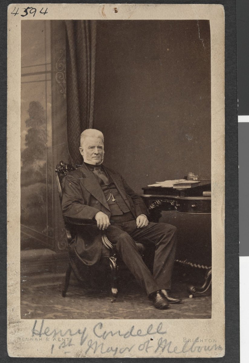 Henry Condell, First Mayor of Melbourne (c. 1860)