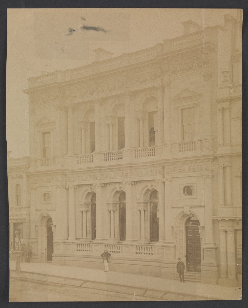 Bank of New South Wales, Collins Street, Melbourne, Melbourne City (1861)
