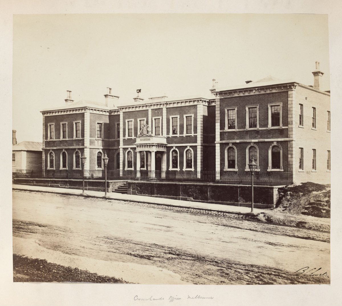 Crown Lands Office Melbourne (c. 1861)