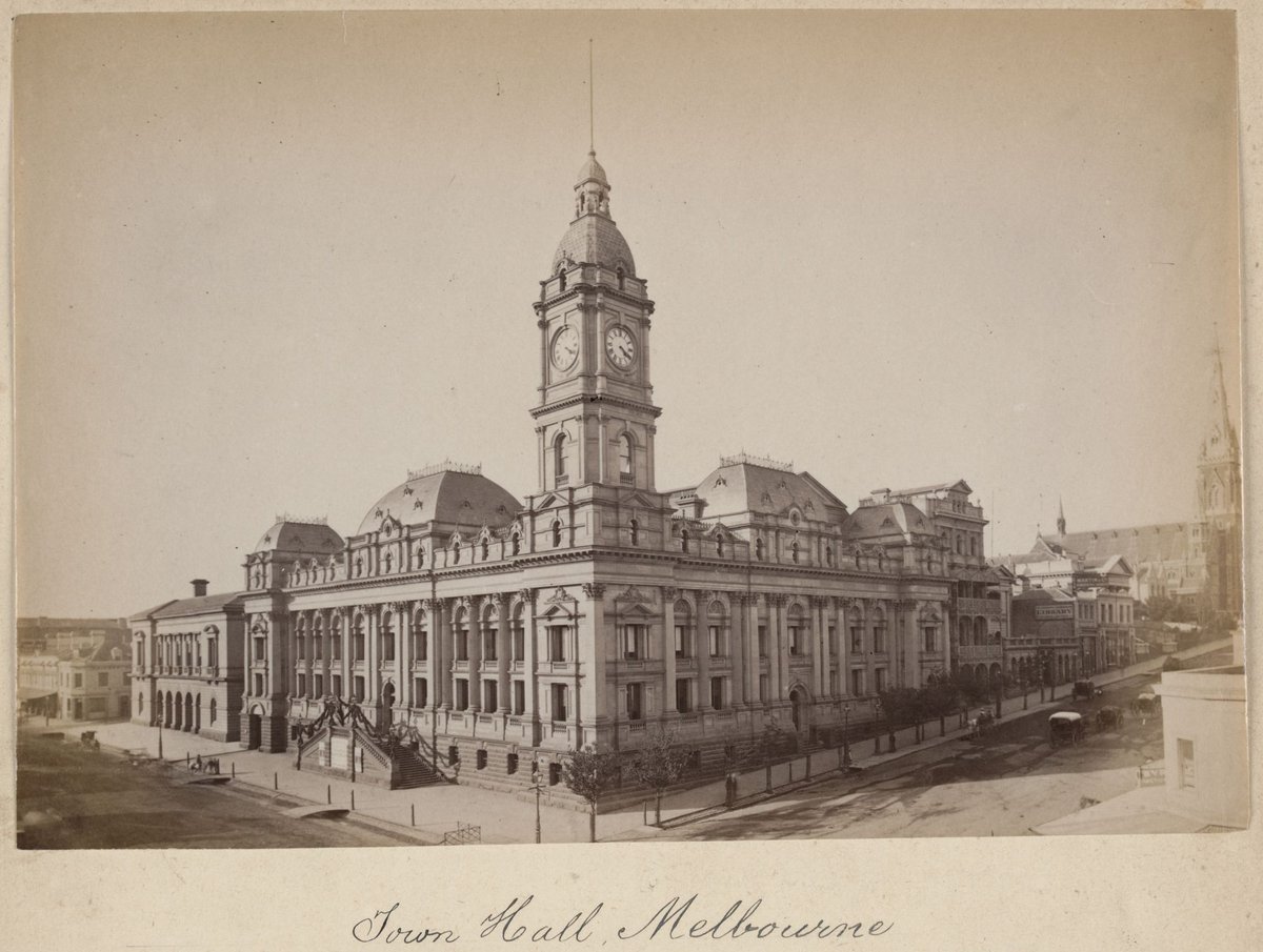 Town Hall, Melbourne (1880–81)