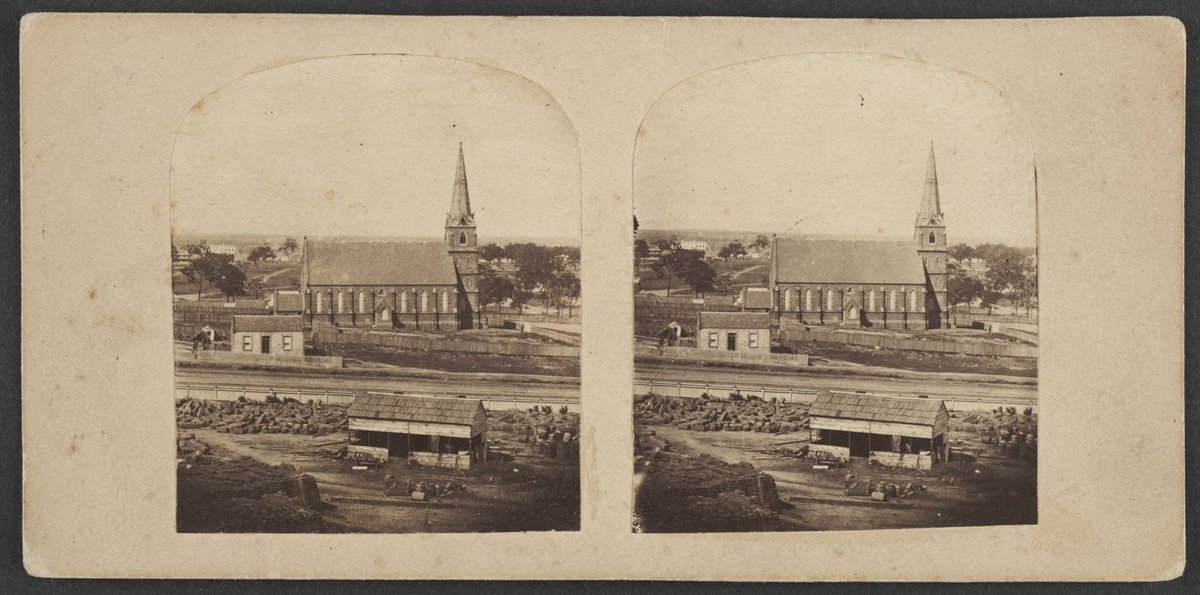 Chalmers Church, Gipps Street, Melbourne (c. 1857)