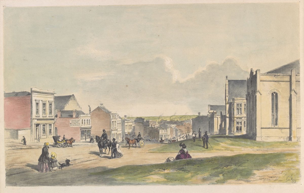 Collins Street, Melbourne, Melbourne City (1853)