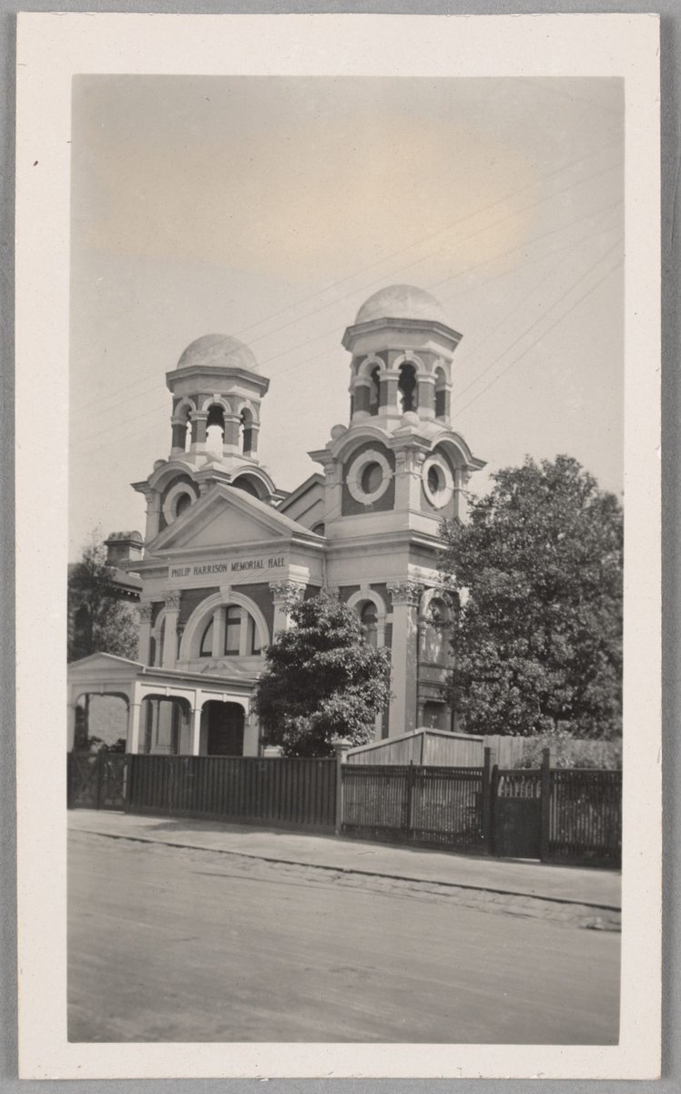 Old Synagogue, [Charwood Crescent] St. Kilda, [Melbourne, foundation stone laid on 1st July, 1872], St Kilda (1934)