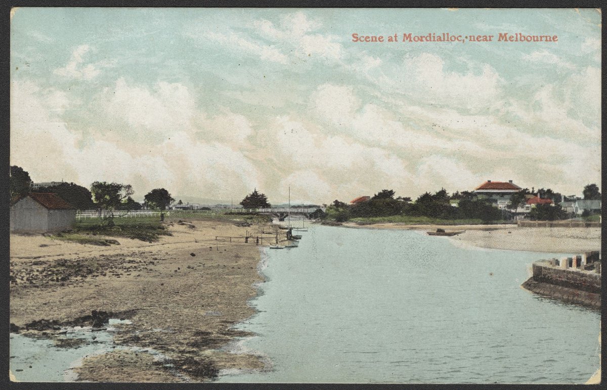 MORDIALLOC BRIDGE (c. 1907)