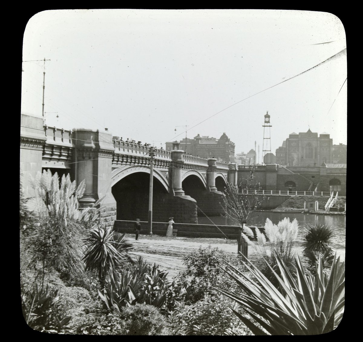 Princes Bridge and the Alexandra Gardens, Melbourne City (1906–14)