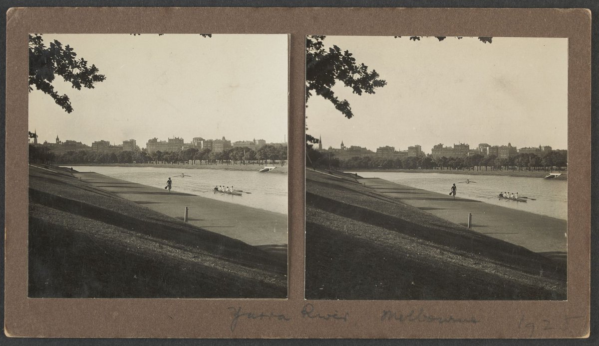 Yarra River, Melbourne (1925)