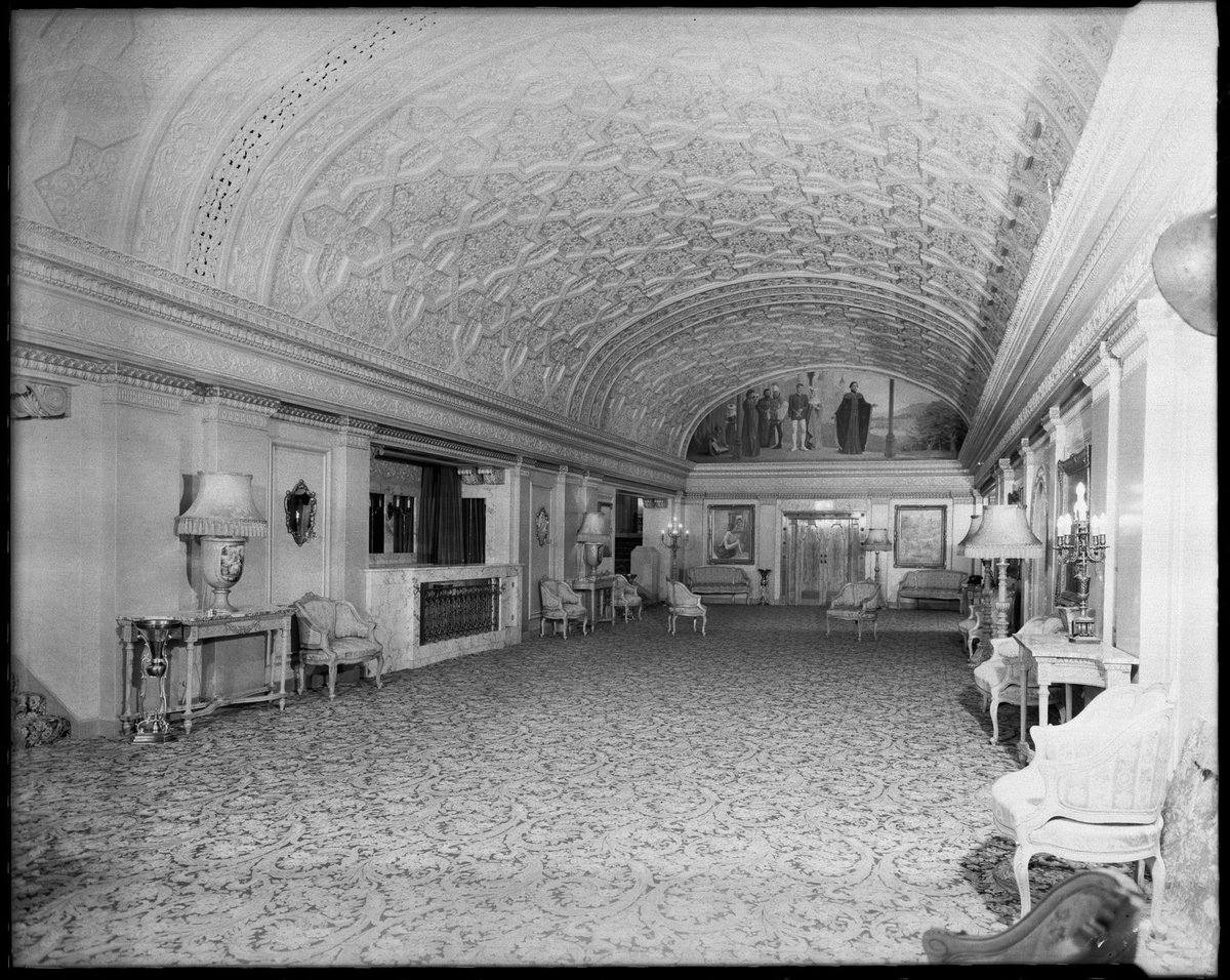 Lounge at Regent Theatre, Collins Street, Melbourne, Melbourne City (1947)