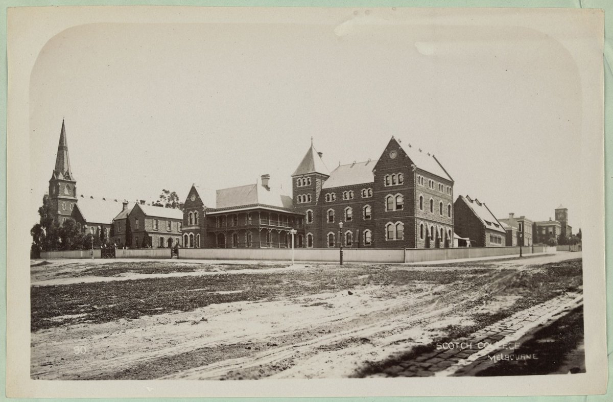 Scotch College, Melbourne picture, East Melbourne (1892–1900)