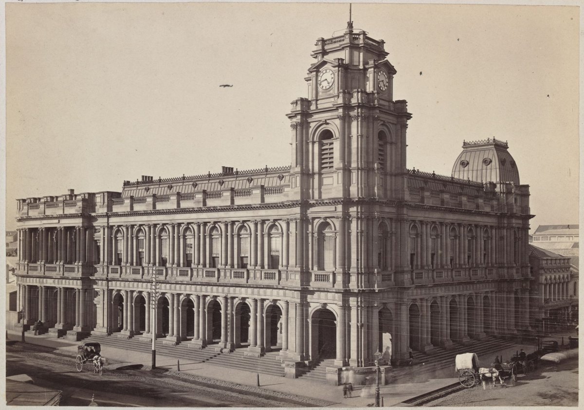 The Post Office, Melbourne (c. 1870)