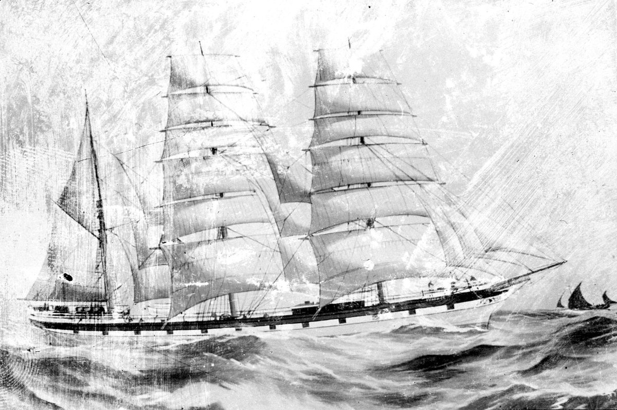 IVANHOE : Melbourne. 1383 tons. Built P. Glasgow. 1868 (1885–1946)
