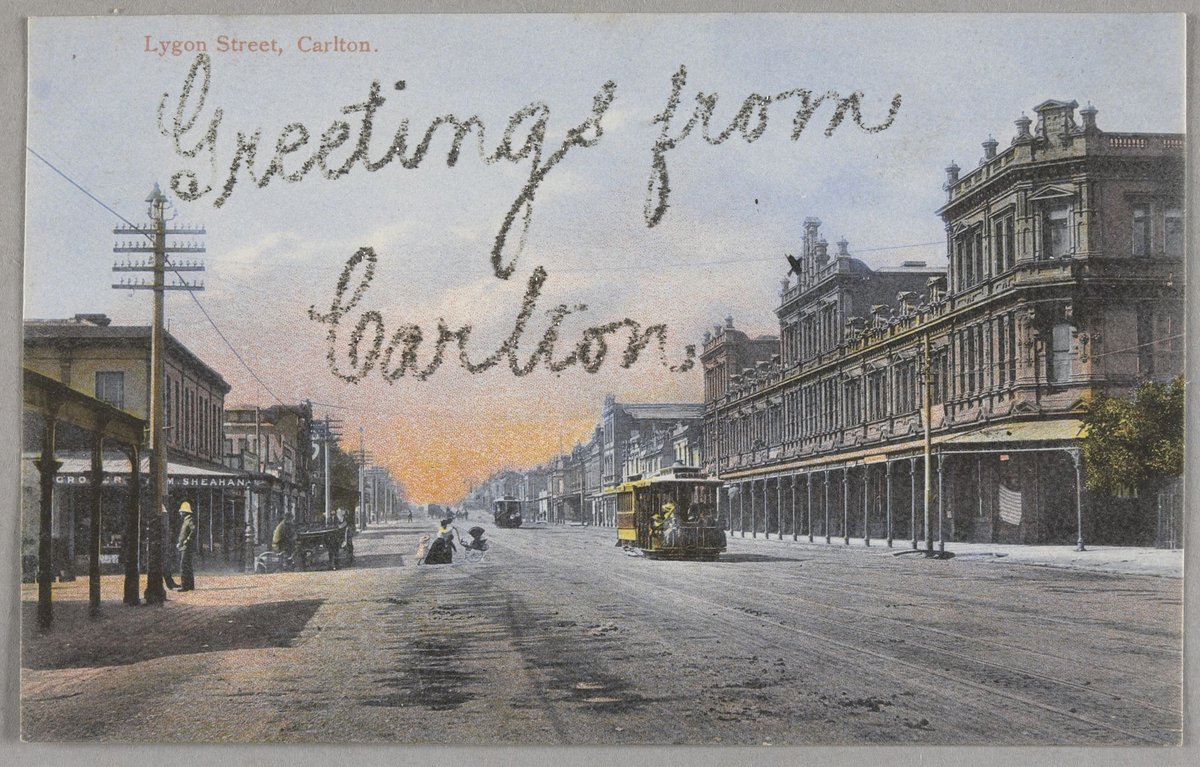 Lygon Street, Carlton (c. 1908)
