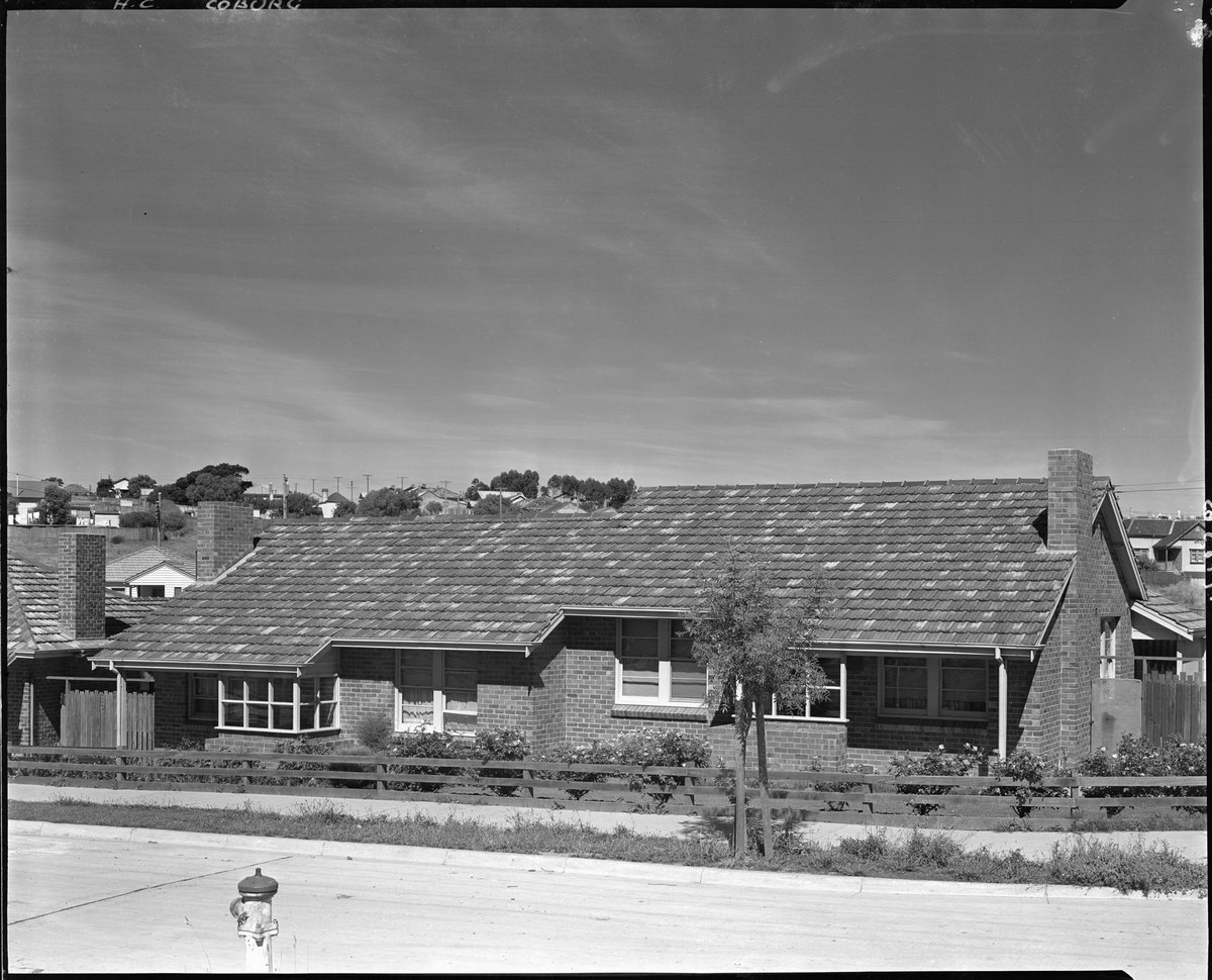 Housing Commission of Victoria homes on the Coburg Estate (1948)