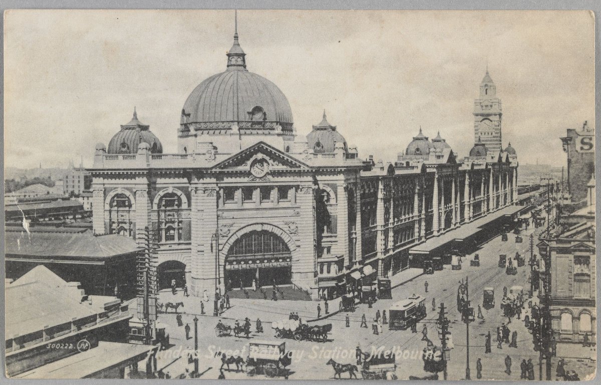 Flinders Street Railway Station, Melbourne, Melbourne City (1905–15)