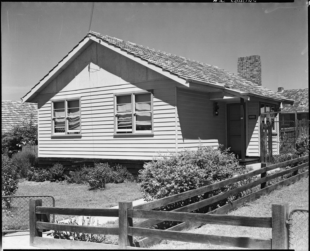Housing Commission of Victoria homes on the Coburg Estate (1948)